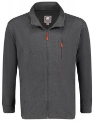 Adamo 159114 Veste de jogging Ottoman Gris foncé