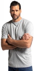 JP1880 702637 T-shirt à col rond lot de 2 Gris chiné
