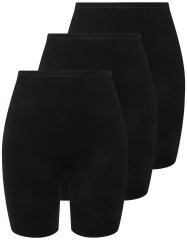 Ulla Popken 716595 Boxers lot de 3 Noir