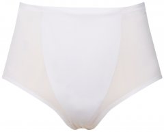 Ulla Popken 800498 Culotte gainante taille haute Blanc
