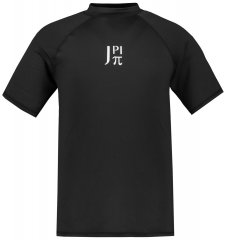 Jay-Pi 806611 T-shirt de bain à manches courtes Noir