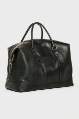 JP1880 810787 Sac de voyage en cuir d'agneau nappa Noir