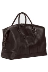 JP1880 810787 Sac de voyage en cuir d'agneau nappa Marron foncé