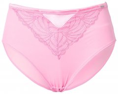 Ulla Popken 811602 Culottes en dentelle Rose