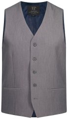 JP1880 Keos Flexnamic Gilet de costume Gris acier