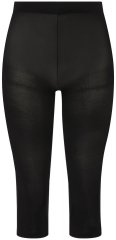 Ulla Popken 815580 Legging collant 3/4 avec protection des cuisses 80 den Noir