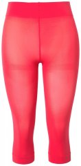 Ulla Popken 815580 Legging collant 3/4 avec protection des cuisses 80 den Rouge clair