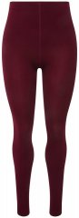 Ulla Popken 819652 Legging collant thermique Bordeaux