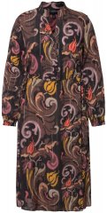 Ulla Popken 820662 Robe imprimée Noir