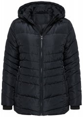 Ulla Popken 820889 Manteau matelassé Noir