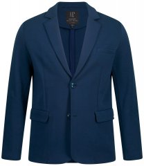 JP1880 New York Flexnamic Blazer en jersey avec poches à rabat Bleu nuit