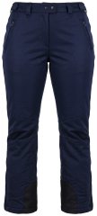Ulla Popken 824297 Pantalon softshell à guêtres pare-neige Bleu marine