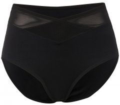 Ulla Popken 825676 Culotte gainante taille haute Noir