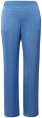 Ulla Popken 826163 Pantalon de tailleur large Bleu denim