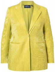 Ulla Popken 830767 Blazer froissé Vert clair