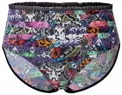 Ulla Popken 835633 Culottes à imprimé animal Multicolore