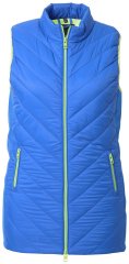 Ulla Popken 837409 Gilet HYPRAR matelassé Bleu