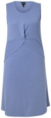 Ulla Popken 837874 Robe en jersey sans manches Bleu
