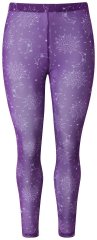 Ulla Popken 837935 Legging collant à motifs Violet