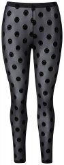 Ulla Popken 837949 Legging collant à motifs Noir
