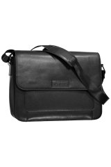 JP1880 838833 Sacoche bandoulière en cuir Noir