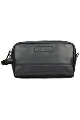 JP1880 838834 Trousse de toilette en cuir Noir