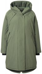 Ulla Popken 842951 Manteau technique HYPRAR imperméable à capuche Vert-de-gris
