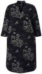 Ulla Popken 844739 Robe à manches 3/4 Noir