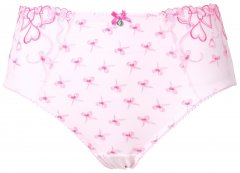 Ulla Popken 845425 Culottes en dentelle Rose