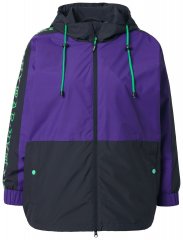 Ulla Popken 845648 Coupe-vent à manches chauve-souris Lilas