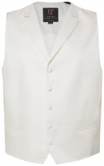 JP1880 846048 Gilet de mariage Blanc cassé