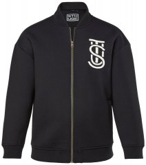 STHUGE 847083 Veste varsity en tissu scuba Noir