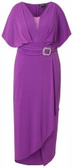 Ulla Popken 849533 Robe de soirée Rouge baie
