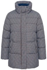Ulla Popken 851438 Veste matelassée HYPRAR trapèze Vert foncé