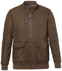 JP1880 851511 Veste en daim d'agneau Marron