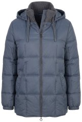 Ulla Popken 851791 Veste matelassée Bleu marine