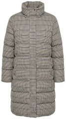 Ulla Popken 851801 Manteau matelassé Blanc cassé