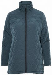 Ulla Popken 851831 Veste matelassée Vert foncé