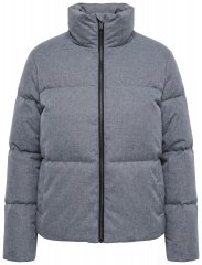 Ulla Popken 851854 Veste matelassée Gris chiné