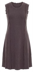 Ulla Popken 852190 Robe en jersey Brun acajou