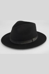 JP1880 853621 Chapeau en laine Noir