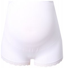 Ulla Popken 853631 Culottes de grossesse en dentelle Blanc