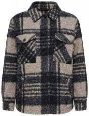 Ulla Popken 853709 Veste teddy Beige