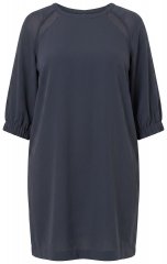 Ulla Popken 853946 Robe à manches 3/4 Vert olive