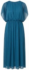 Ulla Popken 854031 Robe longue sans manches Pétrole