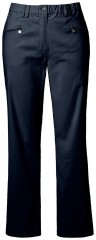 Ulla Popken 854987 Pantalon stretch chaud à ceinture confort Bleu marine