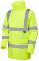 Leo Cheristow EcoViz 4K Women's Baffle Lined Anorak Hi-Vis Yellow