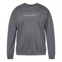 North Latitude Crewneck Sweatshirt Gris/Charcoal