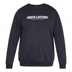 North Latitude Crewneck Sweatshirt Noir