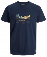 Jack & Jones JORWOODLANDGRAPHIC T-Shirt Navy